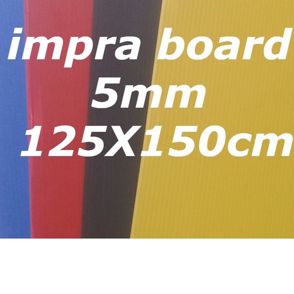 Jual impraboard 5 mm 125 x 150cm | Shopee Indonesia