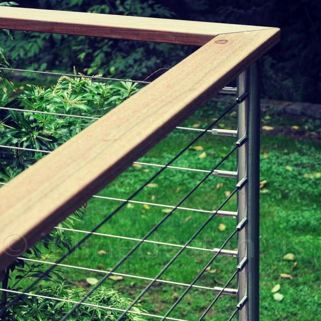 Jual Pagangan Railing Tangga Pagar Hand Rail Kayu Reling Gepeng - kayu ...