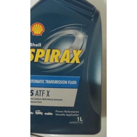 Jual Oli ATF X Transmisi Power Steering Shell Spirax S5 1 Liter ...