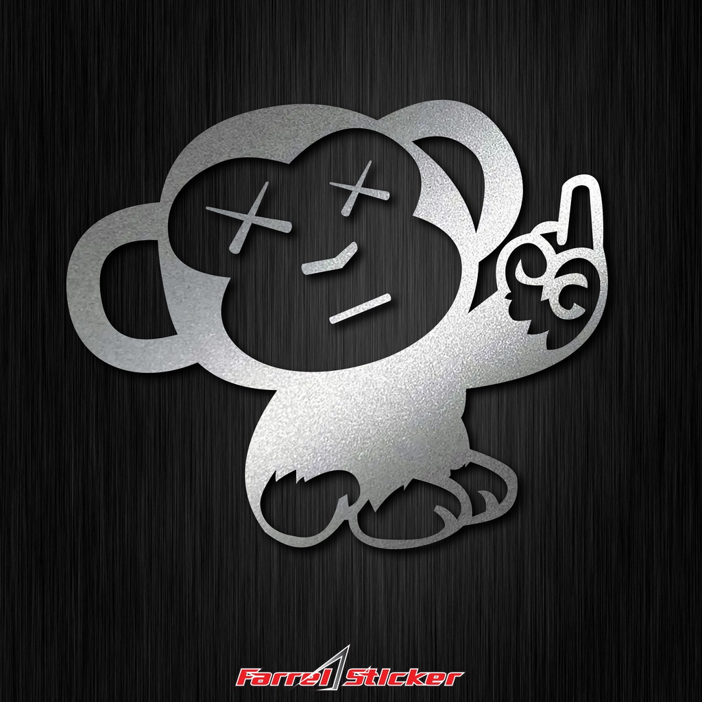 Jual sticker monkey jdm 8CM | Shopee Indonesia