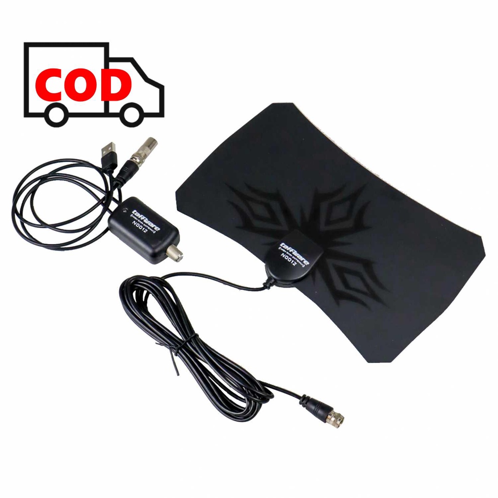 Jual Antena Penguat Sinyal TV Digital Indoor DVB-T2 Super Jernih Desain ...