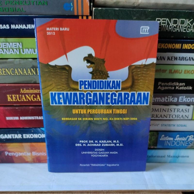 Jual Buku Pendidikan Kewarganegaraan Untuk Perguruan Tinggi (original ...