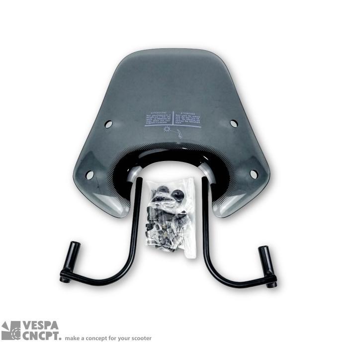 Jual FLYSCREEN ORIGINAL WINDSHIELD PIAGGIO ZIP SMOKE 672481 Shopee