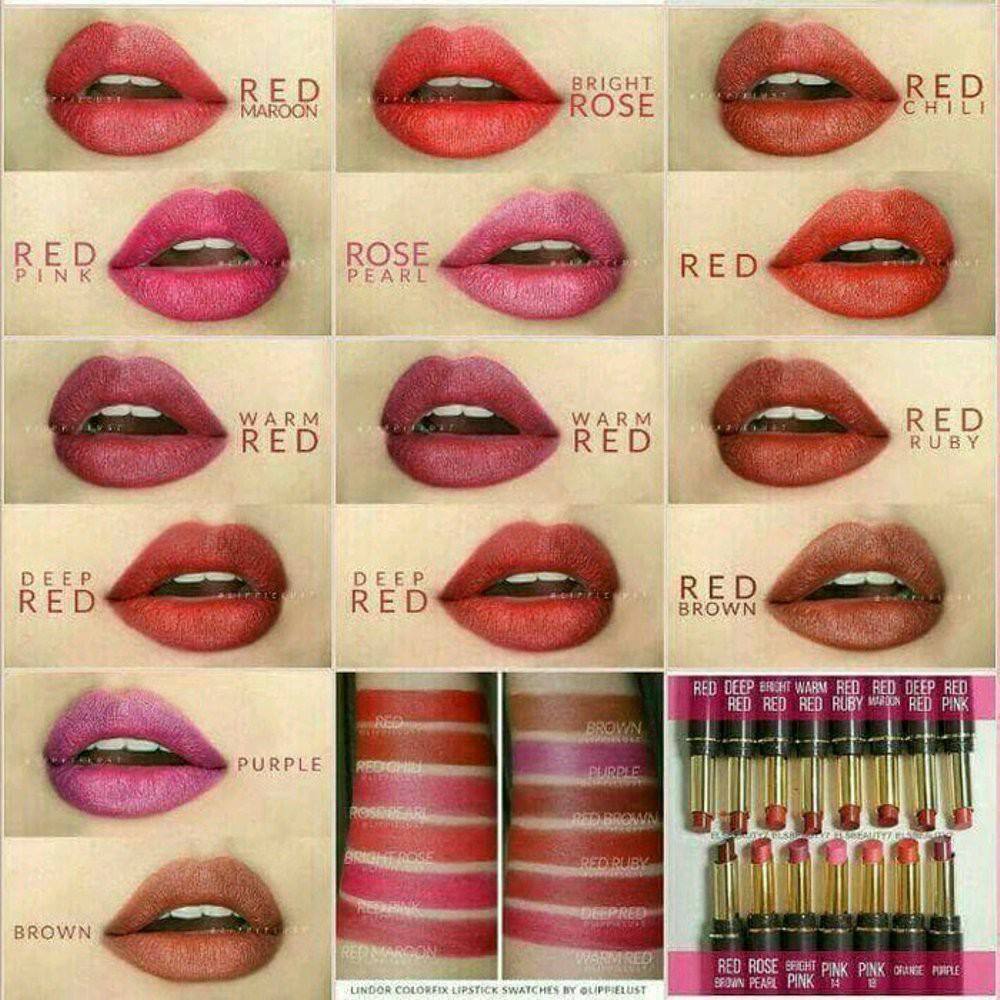 Jual Lindor Colorfix Lipstick ️ LINDOR ️ Lipstik Lindor Colorfiq ...