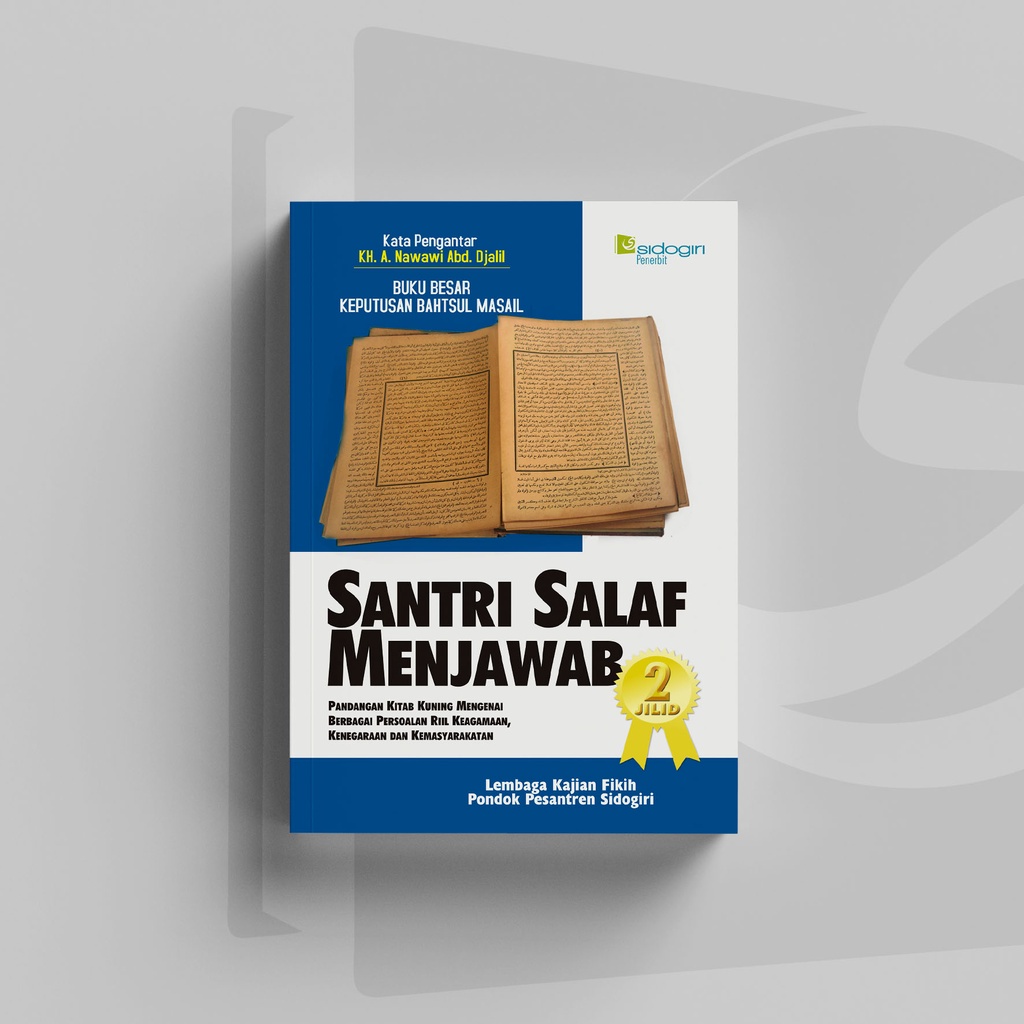 Jual Santri Salaf Menjawab Jilid 2 Buku Besar Hasil Keputusan Bahtsul