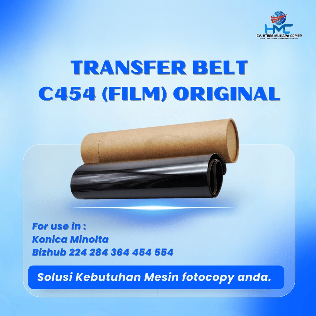 Konica Minolta Transfer Belt Kit A161R71311/A161R71300 With Blade – For C454 C364 C284e C224