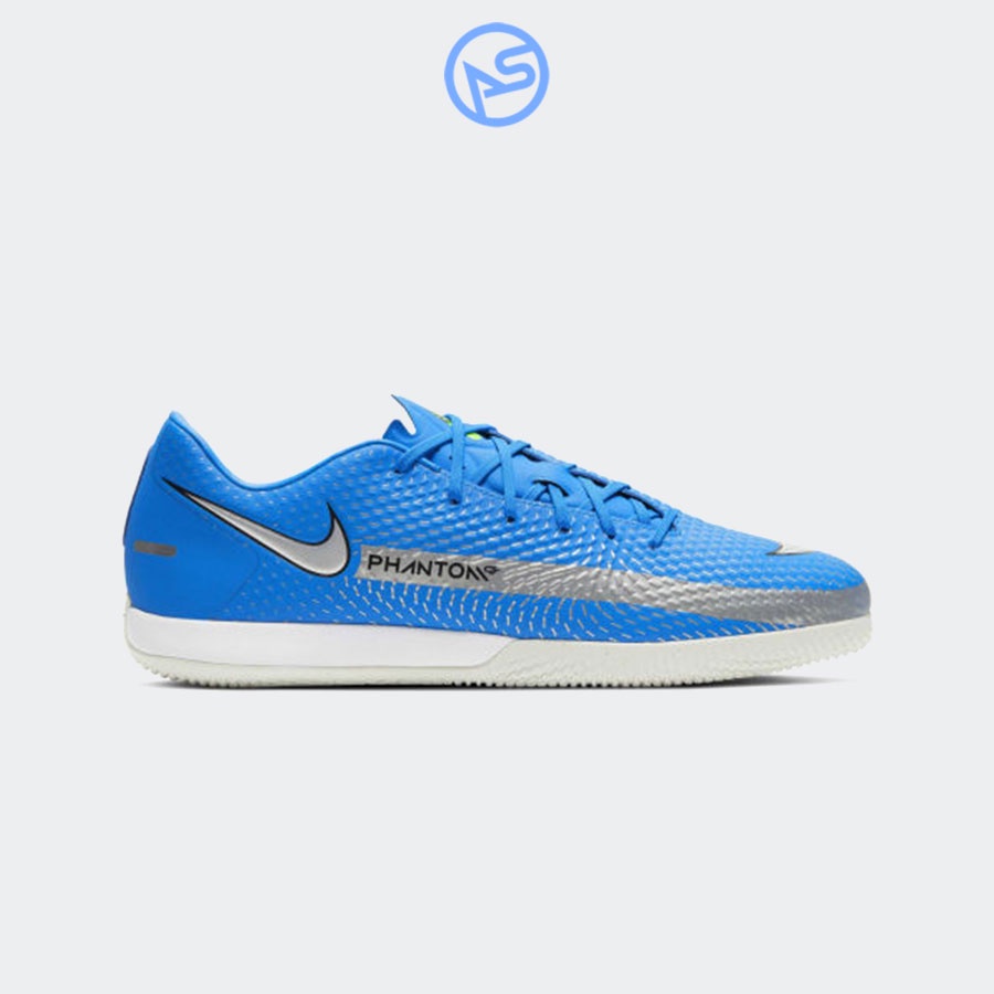 Jual Sepatu Futsal Nike Phantom GT Academy IC Blue Mtlc Silver CK8467