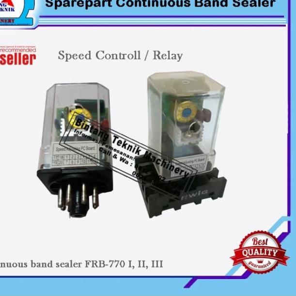 Jual speed control relay mesin continuous band sealer | Shopee Indonesia