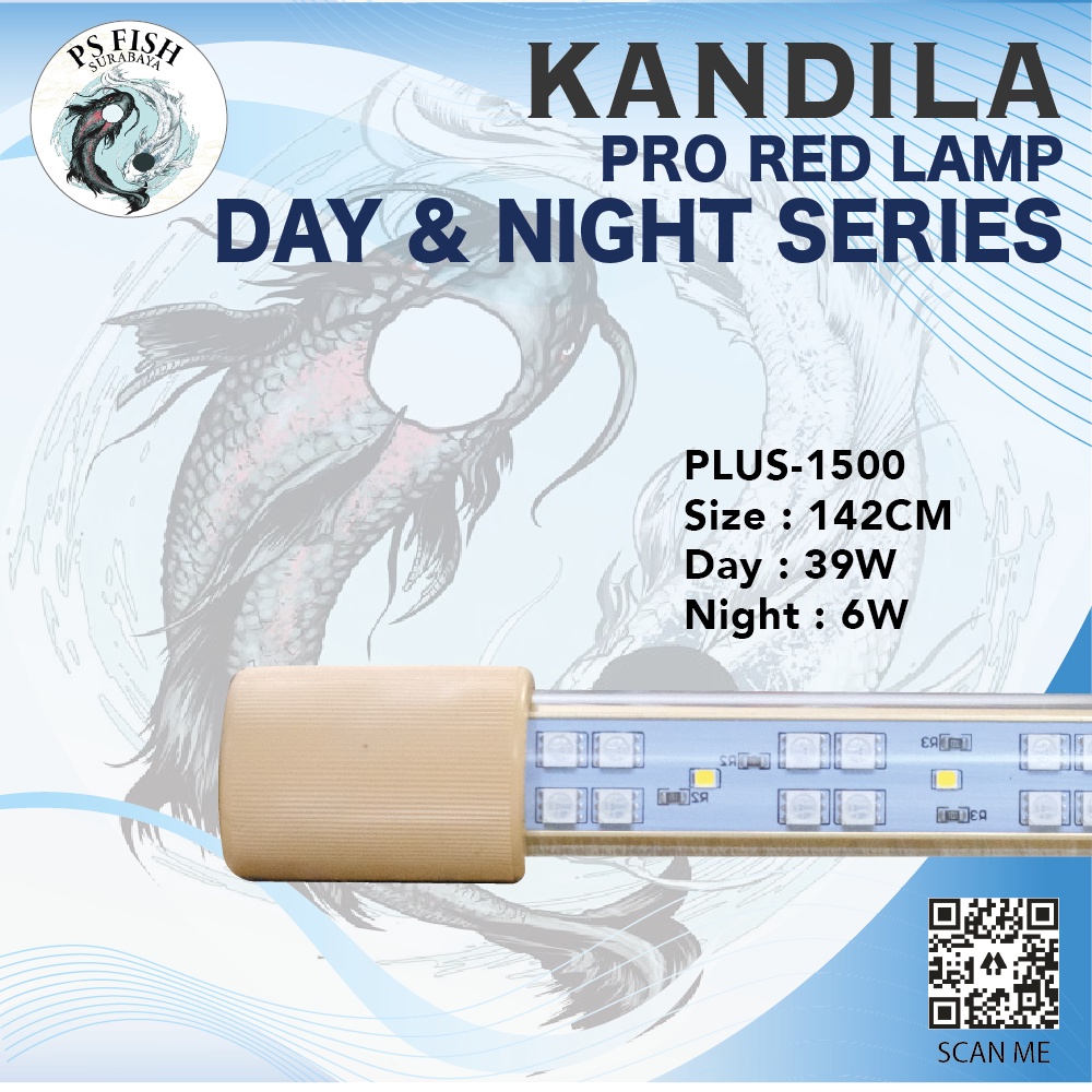 Jual Kandila Pro Red Lamp Day And Night Series Lampu LED Celup Aquarium ...