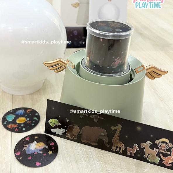 Jual Angel Projector, Music and Night Desk Lamp - Merah Muda | Shopee ...
