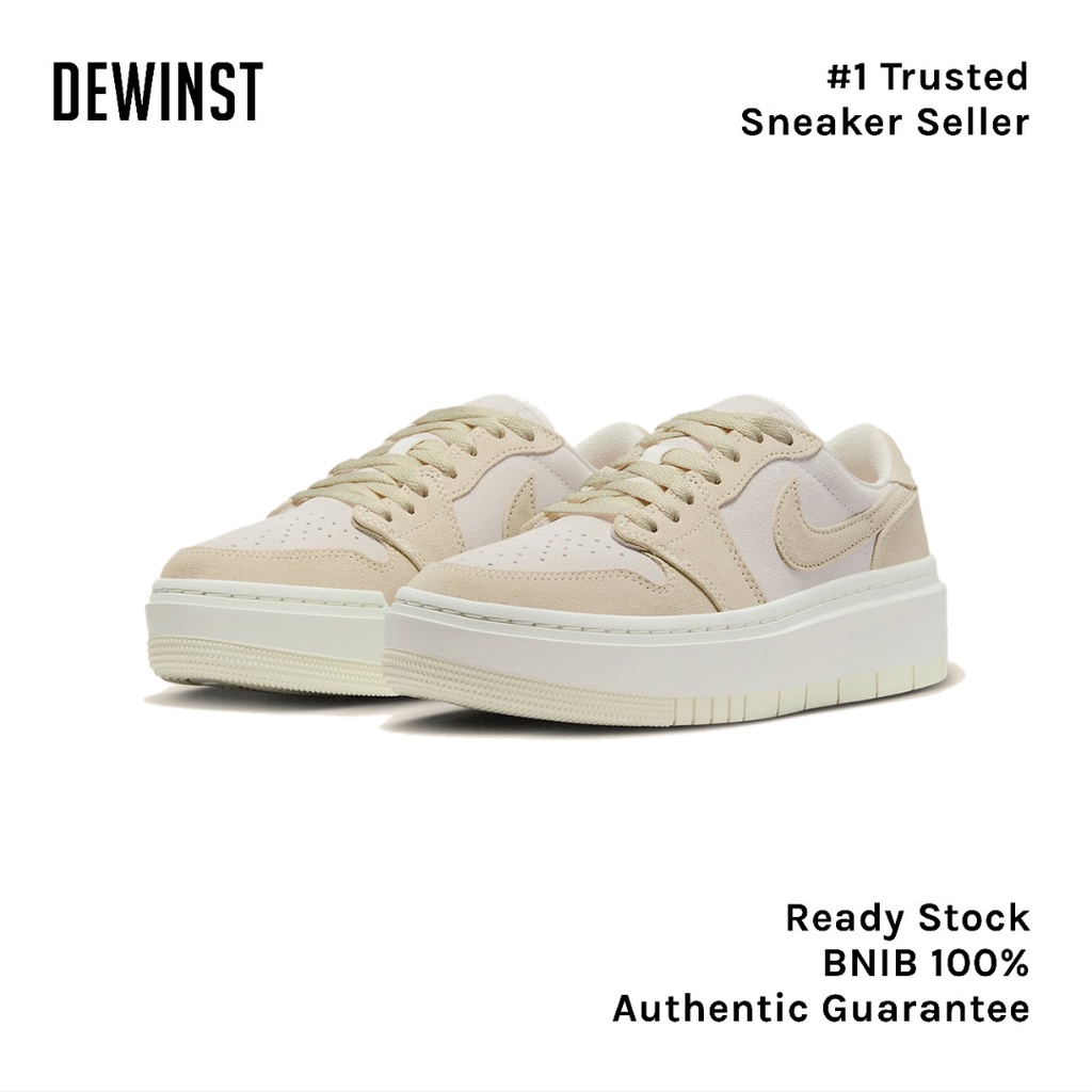 Jual Air Jordan 1 Elevate Low Coconut Milk Womens BNIB RESMI ORIGINAL
