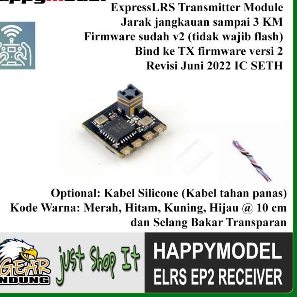 Jual Happymodel 2.4G ExpressLRS ELRS EP2 Long Range RC Receiver for ...