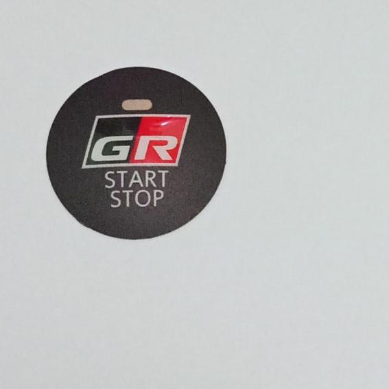Jual sticker stiker start stop engine GR SPORT original Rush Raize ...