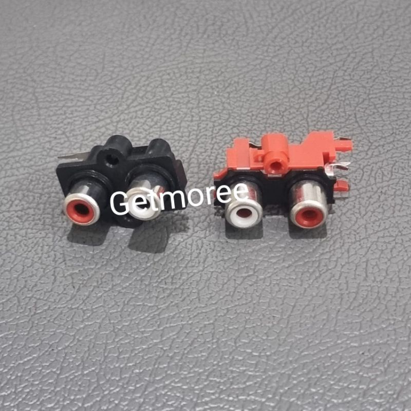Jual Socket Rca 2p 2 pin Bell Tancap PCB | Shopee Indonesia