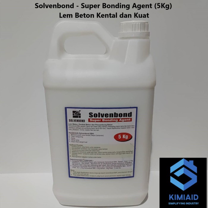Jual Solvenbond SBA 5 Kg - Lem Beton - Lem Calbond - Calbon - Lem Sika ...