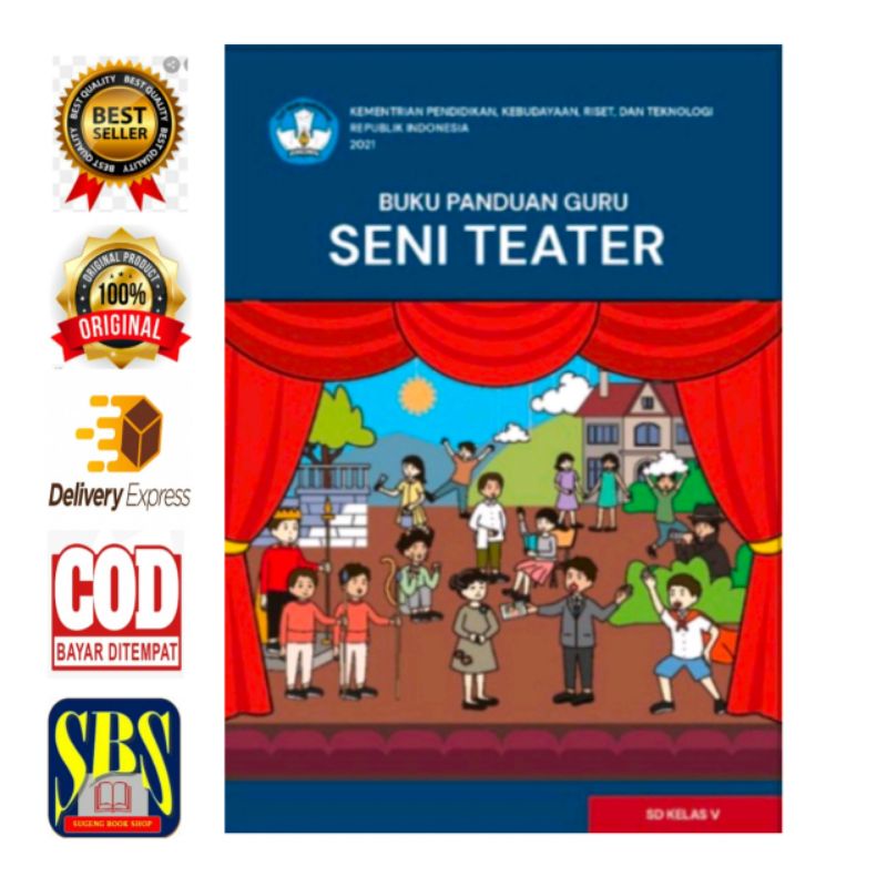 Jual Buku Panduan Guru Seni Teater Sd Kelas 5 Kurikulum Merdeka Shopee Indonesia 8122