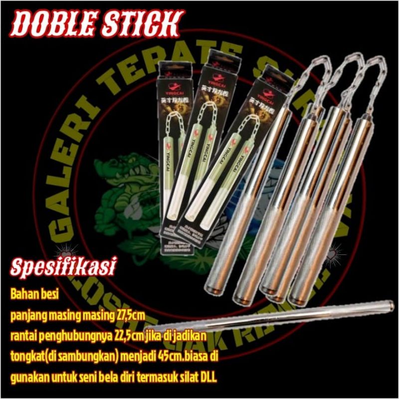 Jual NUNCHAKU DOUBLE STICK RUYUNG BESI-DOUBLE STICK OLAHRAGA BELA DIRI ...