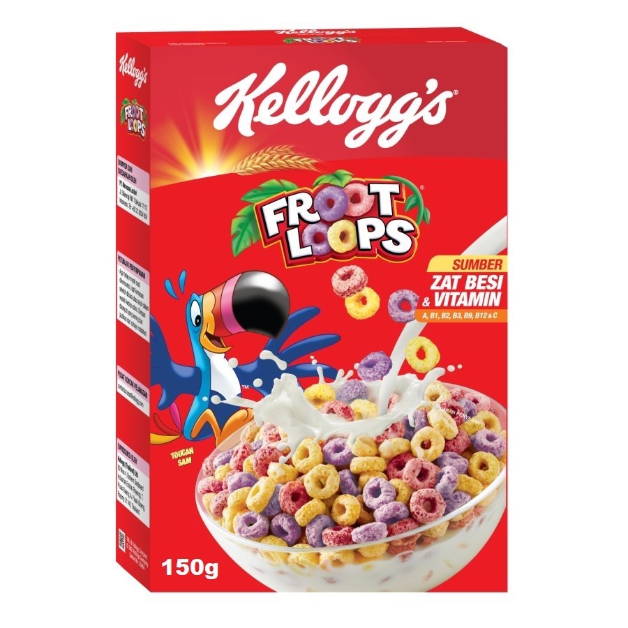 Jual Kelloggs Froot Loops Cereal 150gr Kelloggs Sereal 150 Gr