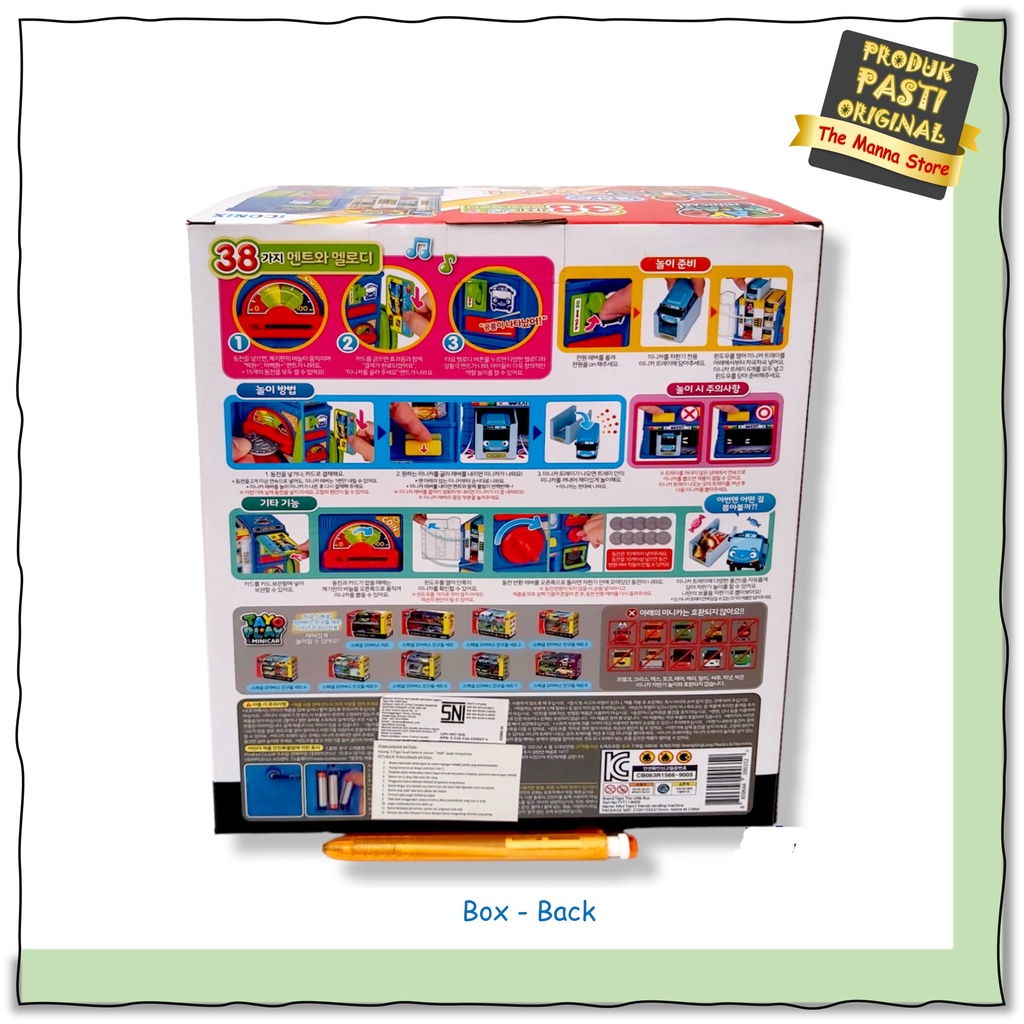 Jual Iconix Tayo The Little Bus Mini Tayo'S Friends Vending Machine ...