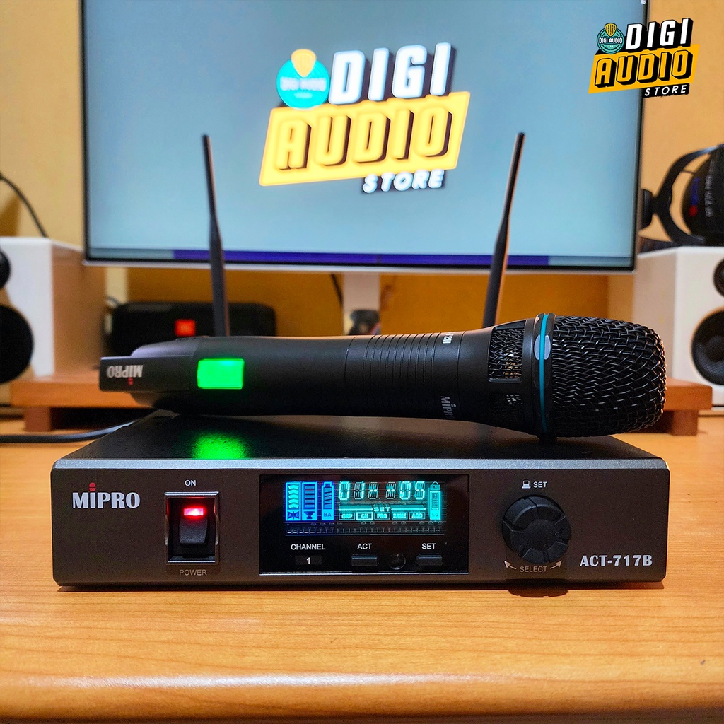 Jual Wireless Microphone - Mic Wireless - MIPRO Receiver ACT-717B 