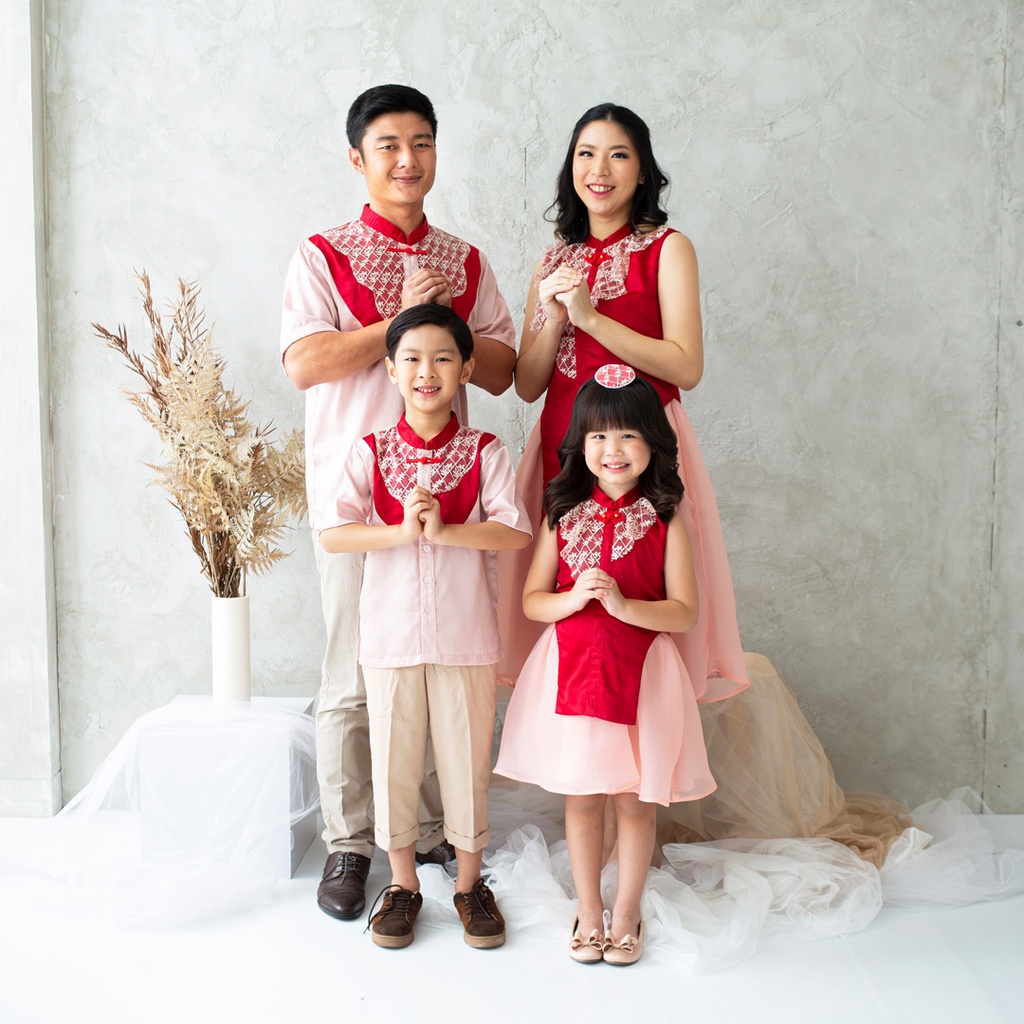 Jual LUNAR COLLECTIONS IN RED / CNY COLLECTIONS 2023 / BAJU IMLEK