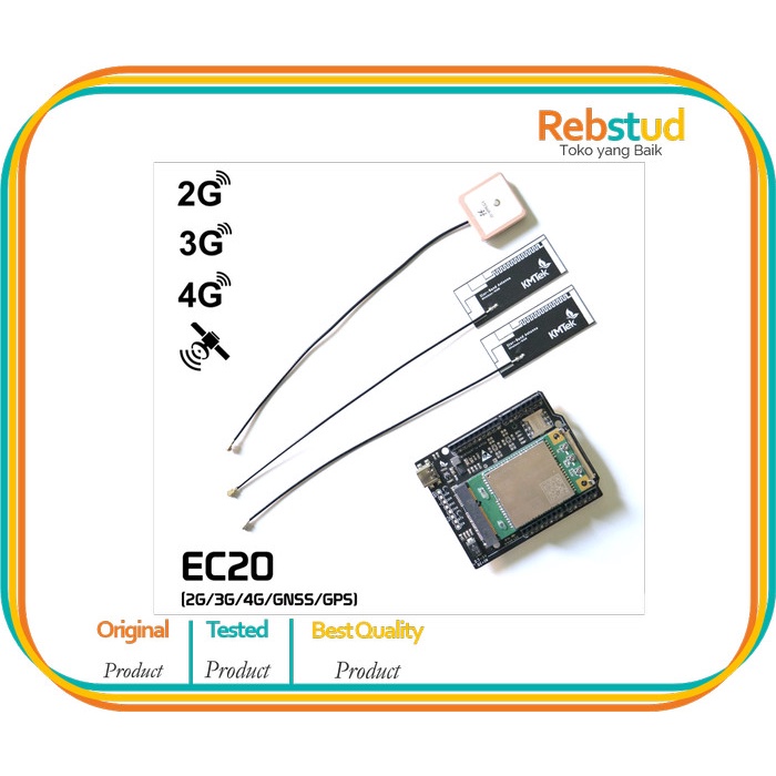 Jual Shield Module GSM 4G Mini PCIE EC20 EC200T Quectel for Mappi32 Uno ...