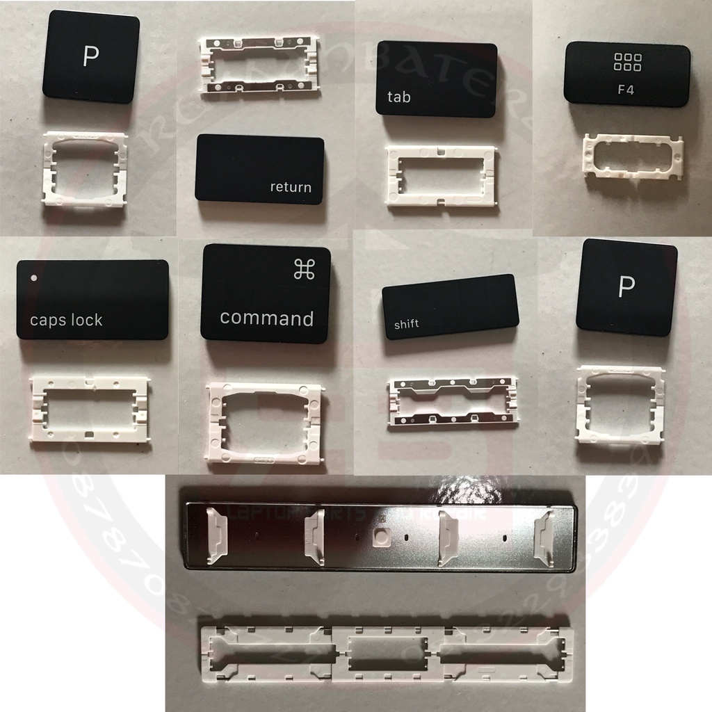 Tasto Space Bar Per MacBook Pro A1989 A1990 E Air A1932 - Con Cerniera E Guarnizione - Foto 13