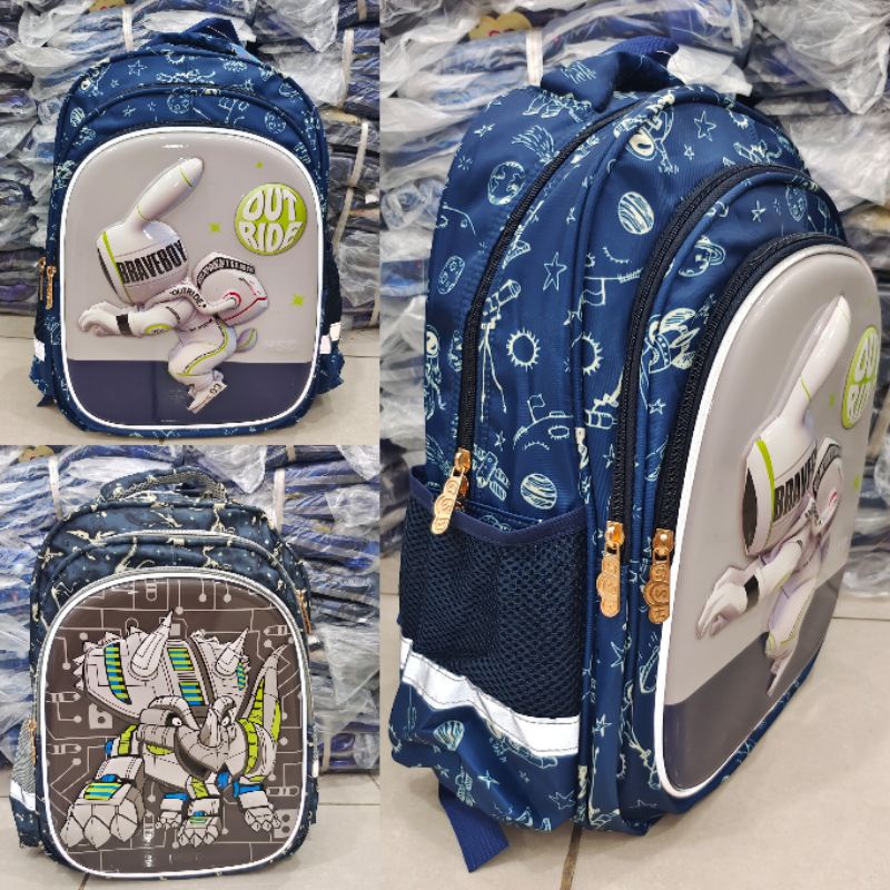 Jual TAS RANSEL SEKOLAH ANAK SD TIMBUL PREMIUM ORIGINAL HSD MOTIF ...