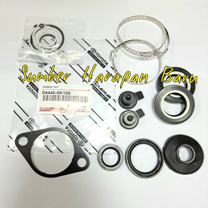 Jual Seal Kit Rack Power Steering Low Sil Kit Bawah Innova Bensin ...