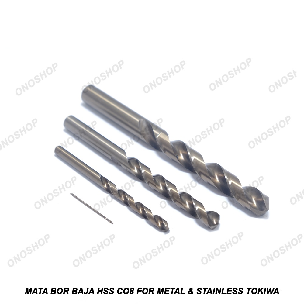 Jual Mata Bor Baja HSS Co8 For Metal & Stainless Tokiwa 8,5 mm | Shopee ...