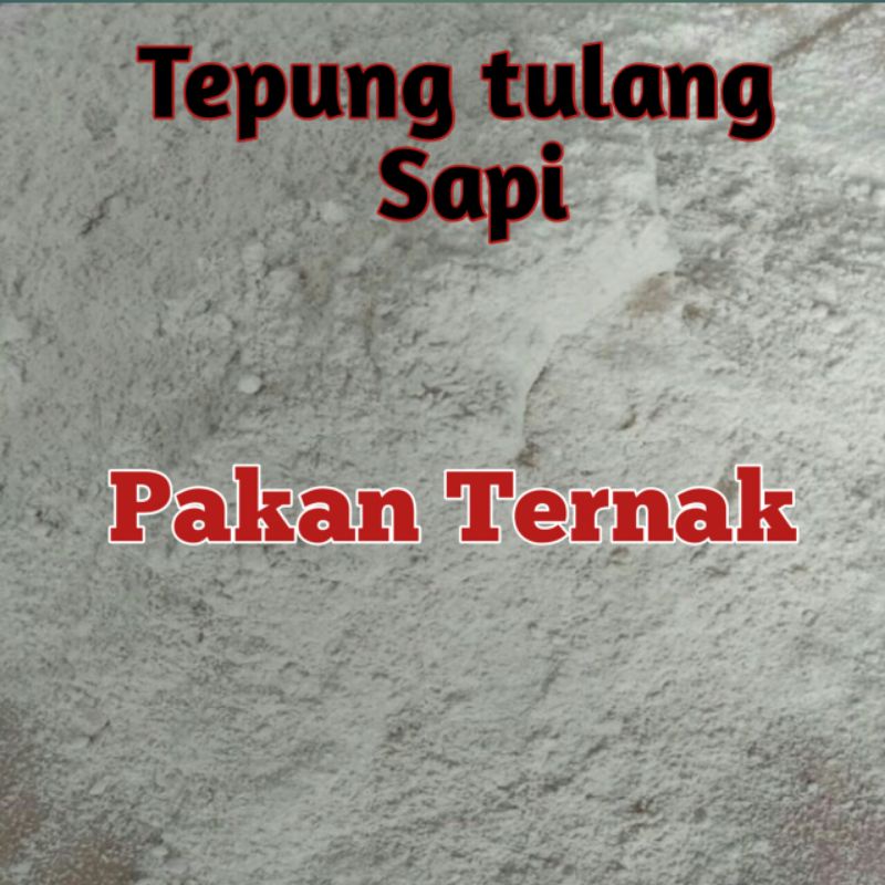 Jual Tepung Tulang Sapi 1kg Shopee Indonesia 