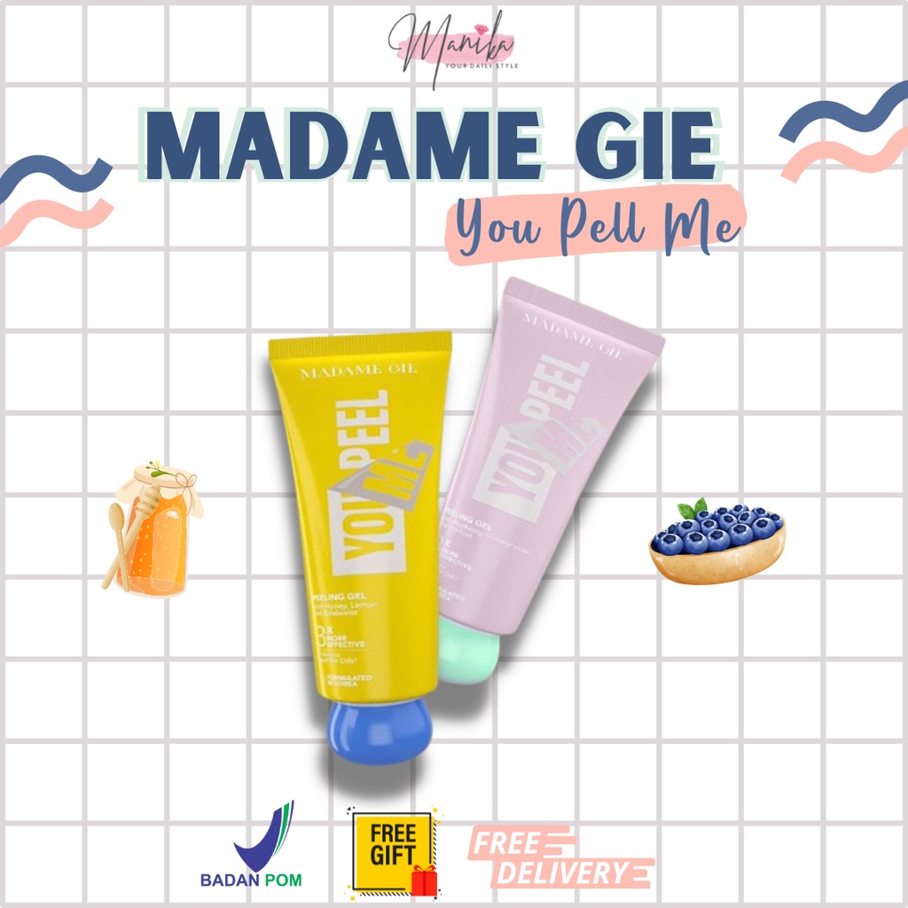 Jual Madame Gie Madame You Peel Me peeling gel 100gram Shopee Indonesia