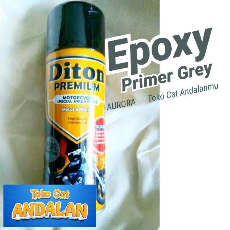 Jual Diton Premium Primer Grey Epoxy Abu Abu Epoksi Abu Poksi Dasaran Cat Pilok Pylox Pilox