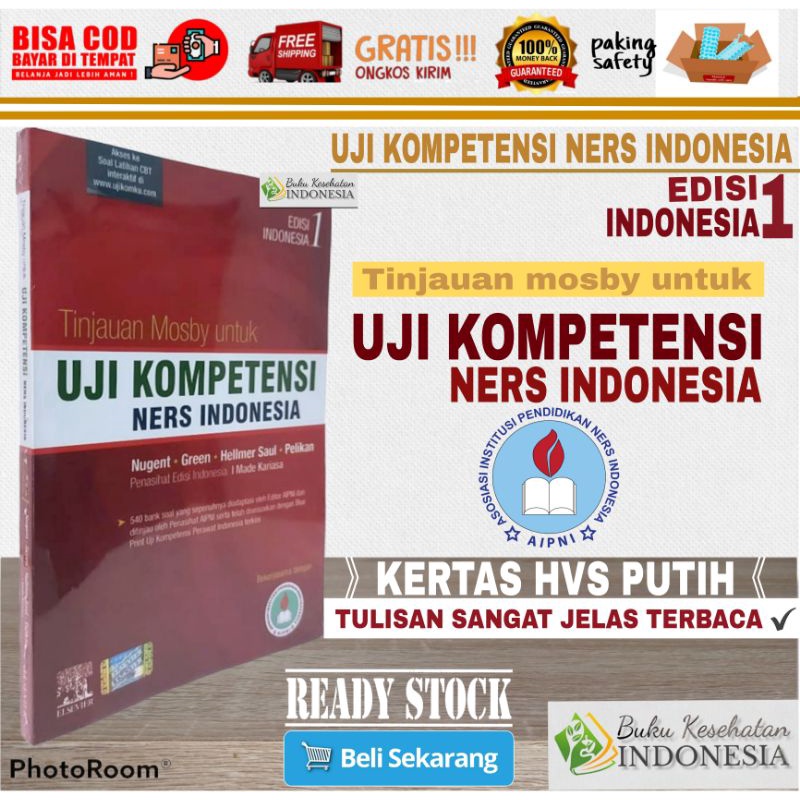 Jual Uji Kompetensi Ners Indonesia Kualitas Premium Pelengkap Nanda Nic