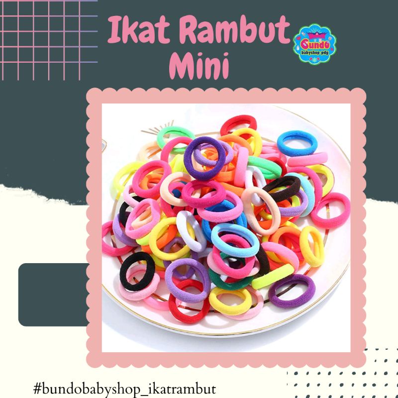 Jual Ikat Rambut Mini (Harga Satuan) | Shopee Indonesia