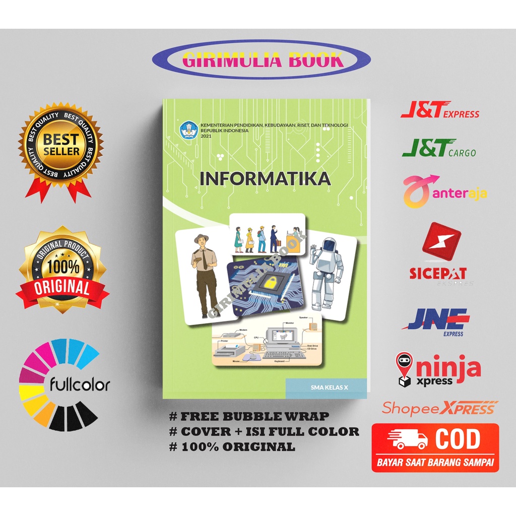 Jual Buku Siswa Informatika Untuk SMA Kelas 10 Kurikulum Merdeka ...