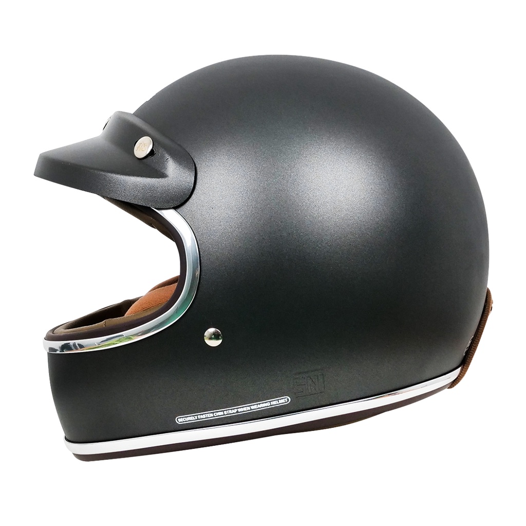 Jual Helm Cargloss Cafe Racer Howard Smith List Chrome - Gun Metal SG ...