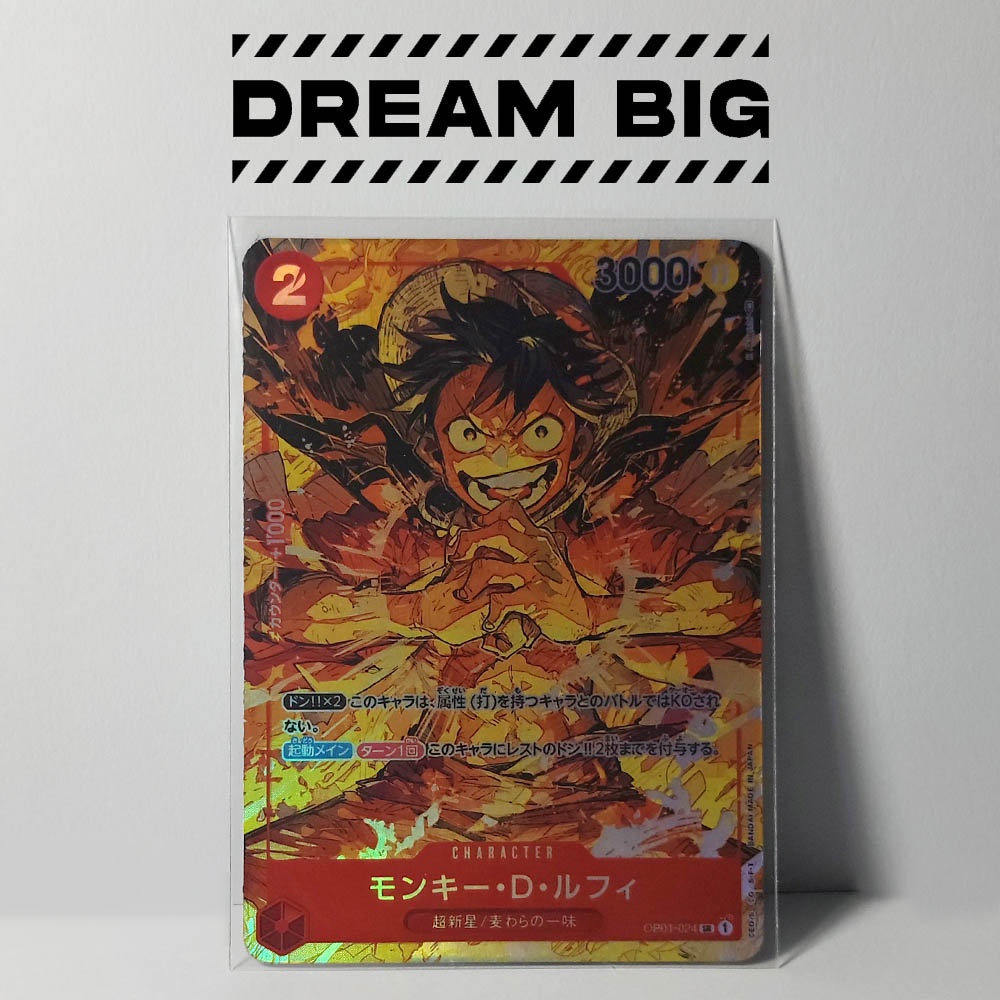 Jual Monkey.D.Luffy (Parallel) - SR - One Piece TCG (Replica) | Shopee ...