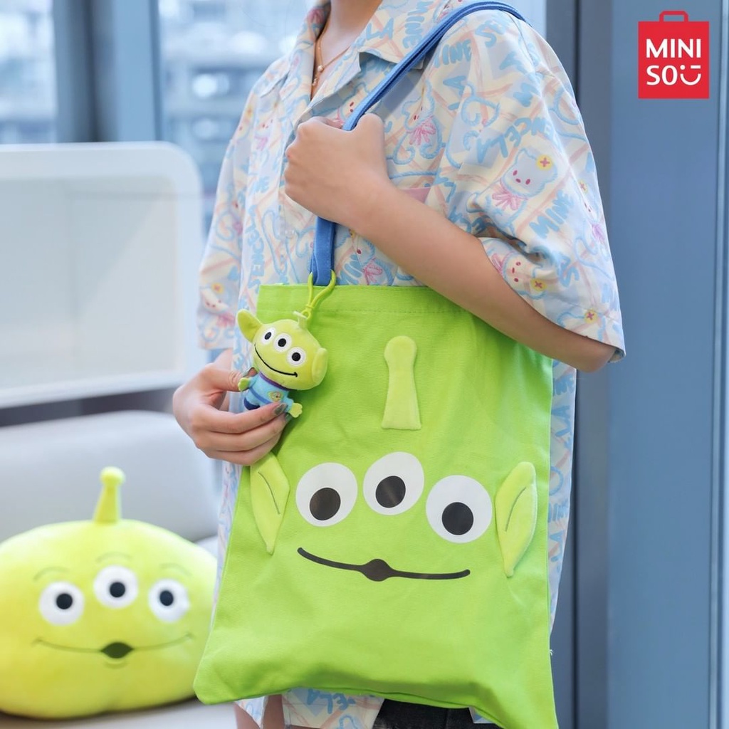 Jual Toy Story Shopping Bag Alien X Miniso Totebag Simple Shopee