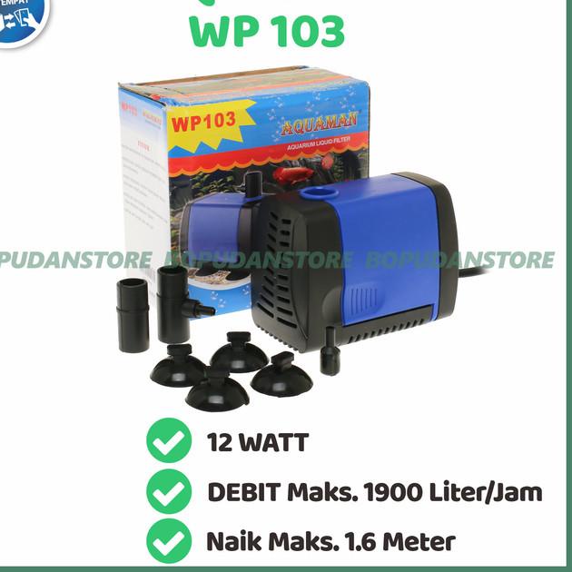 Jual Pompa Air Celup Aquarium Akuarium Kolam Ikan Aquaman Wp Bpd Shopee Indonesia