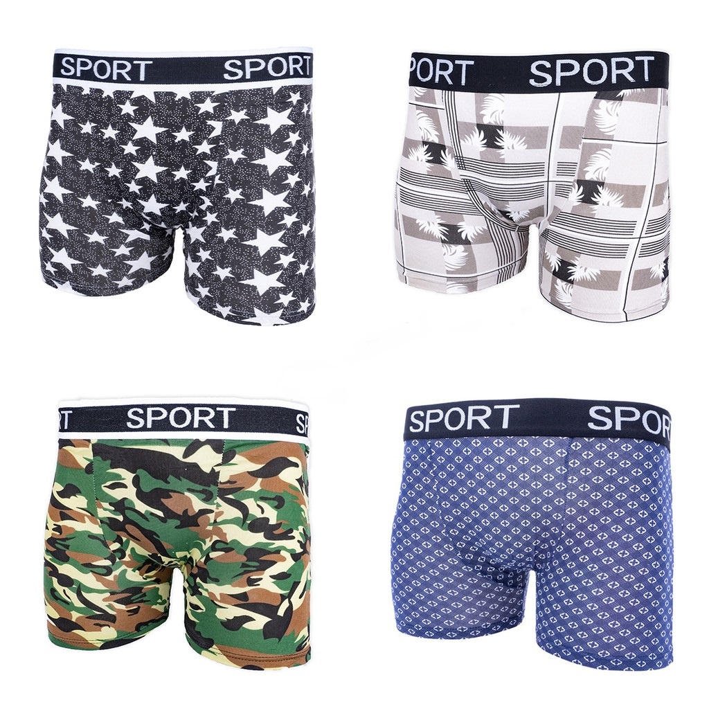 Jual IL - Celana Dalam Pria Boxer SPORT | Celana Boxer Pria Import High ...