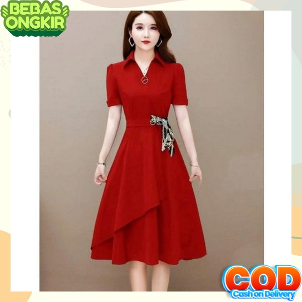 Jual Bsju Drees Simple Elegant Mini Dress Gaun Pesta Mini Mini Dress Pendek  Selutut Mewah Baj Sexsi Model Korean Style Gaun Pendek Party Drees Lengan  Pendek Dres Ulang Tahun Dewasa Deres Ultah