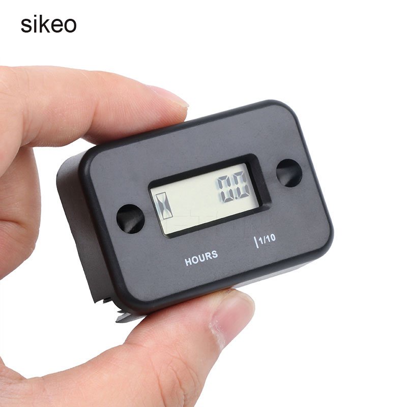 Jual &Digital Hour Meter LCD Display Portable Engine Gauge Hour Meter ...