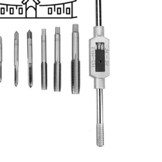 Jual Hand Tap Drill Bits Set Pcs Mata Bor Pembuat Ulir Drat Baut Sekrup Shopee Indonesia