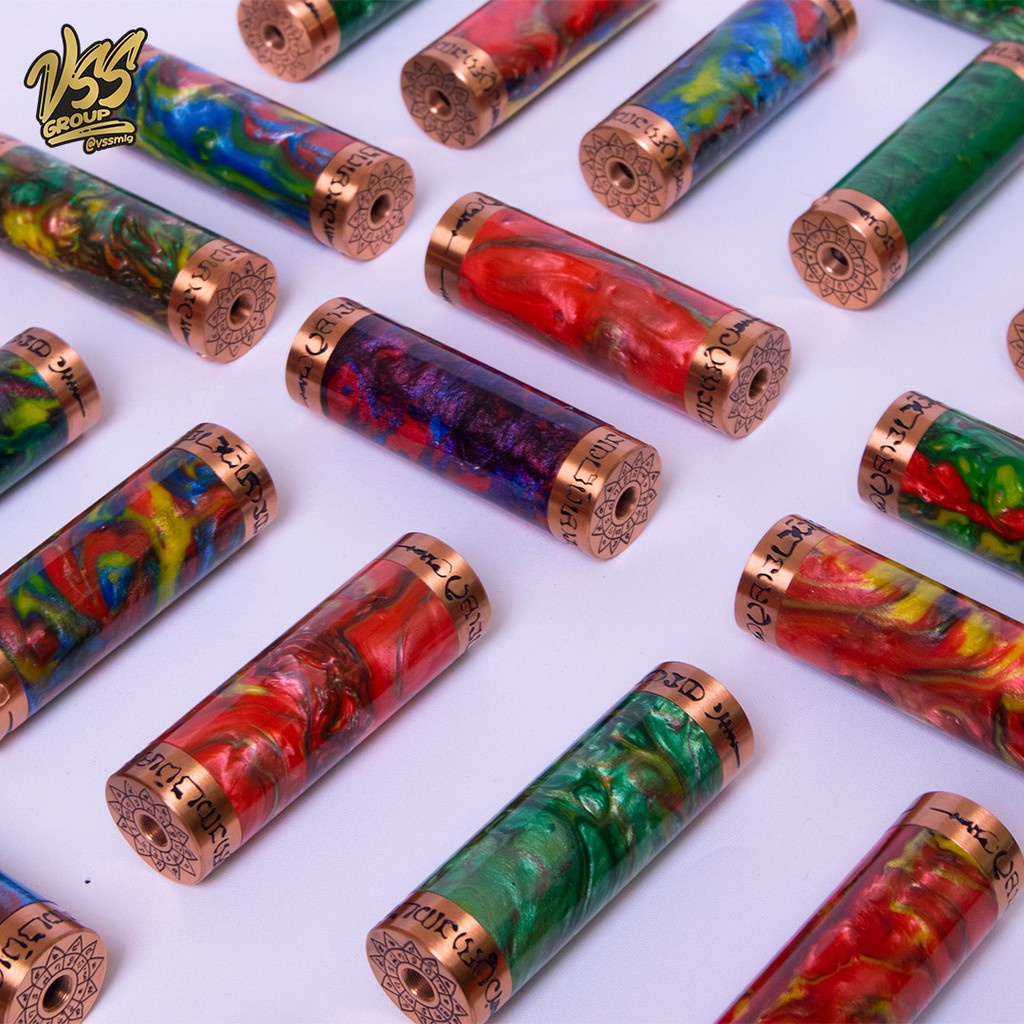 Jual Sacred Scripture Tube 70W Chipset 25mm 18650 Resin Choper Perunggu ...