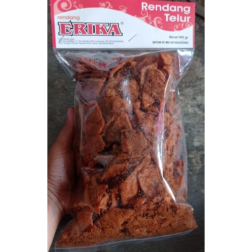 Jual Rendang Telur Erika 500gr Produksi Setiap Hari Shopee Indonesia