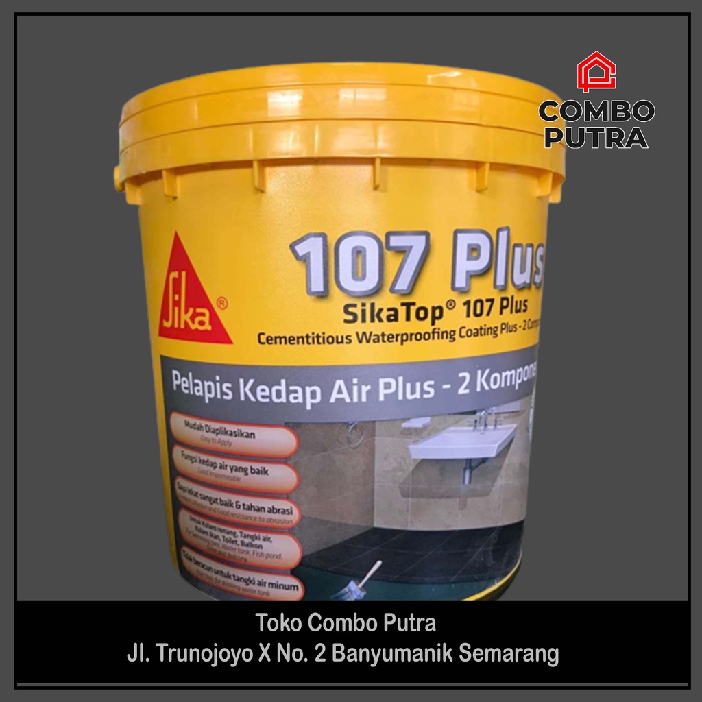 Jual Waterproofing Sika Sikatop Seal 107 Plus - Pelapis Anti Bocor ...