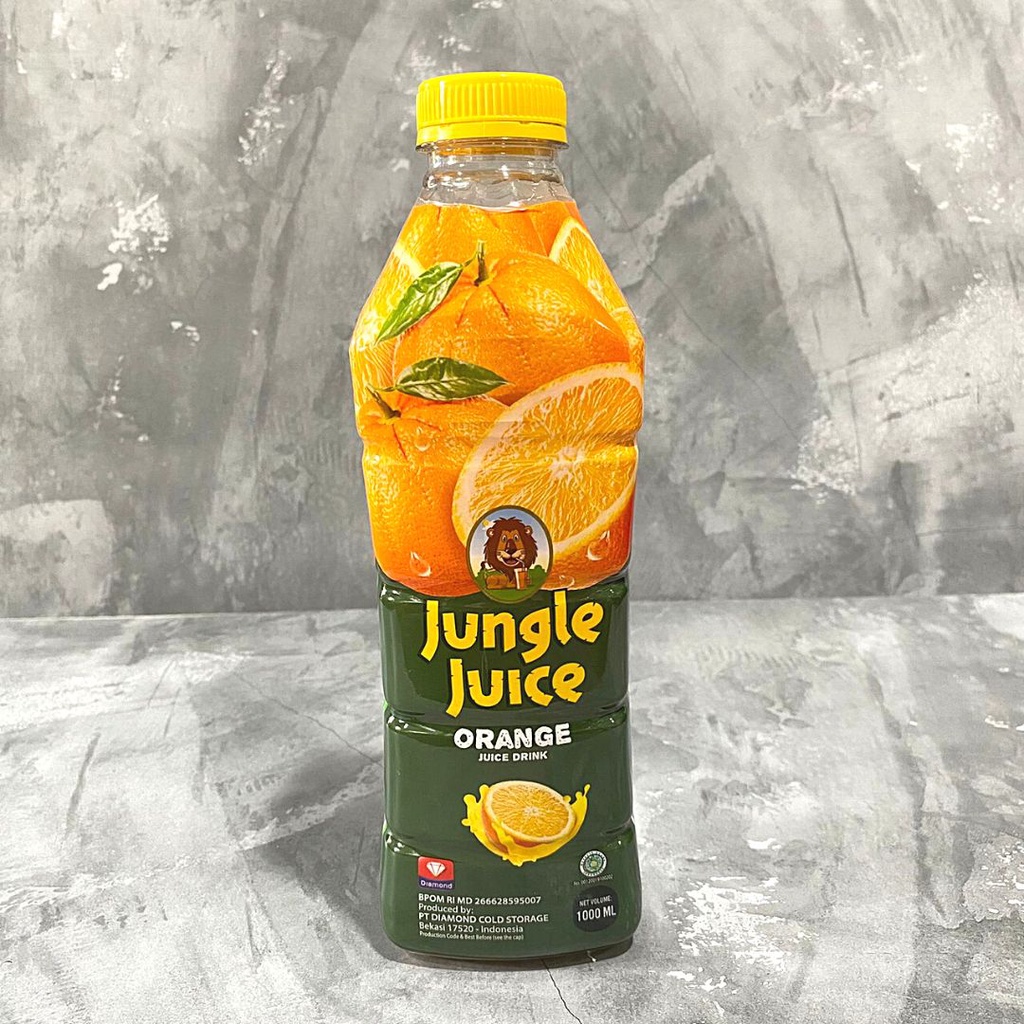 Jual Jungle Juice Orange Drink-minuman jus rasa jeruk 1000ml | Shopee ...