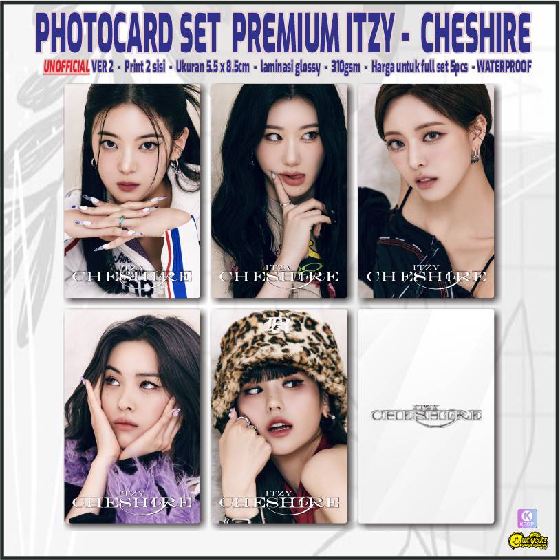 ITZY リュジン　withmuu cheshire Itzy Ryujin Cheshire Withmuu Photocard ITZY OFFICIAL