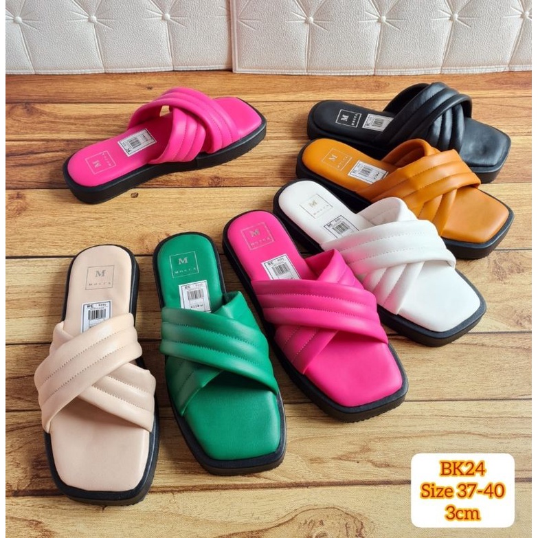 Jual ABBUSHOES Bk 24 flip pop sepon super dexa 3cm | Shopee Indonesia